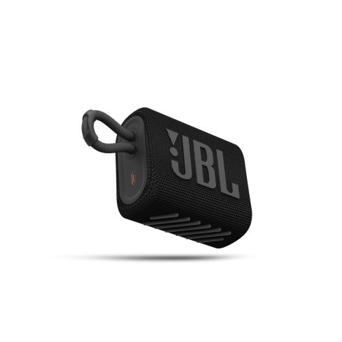 JBL GO3 Hordozható Bluetooth hangszóró - Fekete