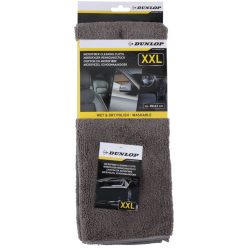   DUNLOP Mikroszálas törlőkendő XL, mosható, 38x63cm, 350gsm