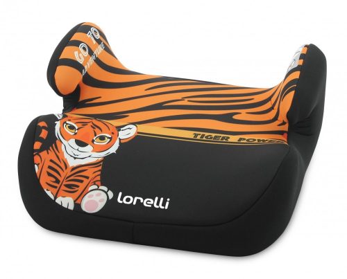 Lorelli Topo Comfort autós ülésmagasító 15-36kg - Tiger black-orange 2020