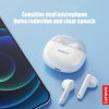 Lenovo Thinkplus LP1 Pro Bluetooth 5.1 Vezeték Nélküli Fülhallgató Töltőtokkal, Rózsaszín