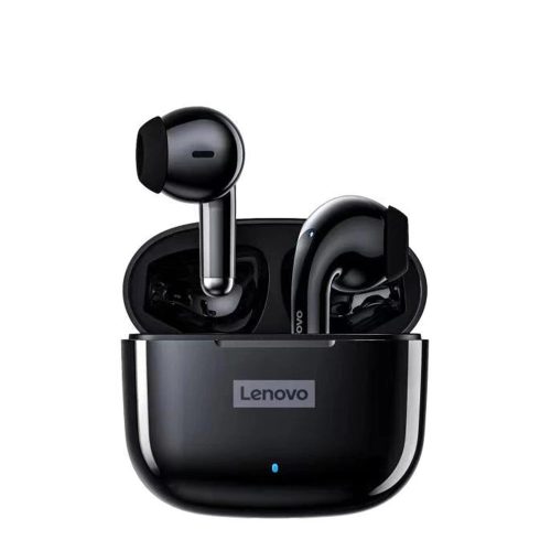 Lenovo LP40 Pro Bluetooth 5.1 Vezeték Nélküli Fülhallgató Töltőtokkal, Fekete