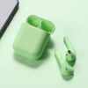 Fejlesztett I12 Bluetooth 5.0 Vezeték Nélküli Fülhallgató Töltőtokkal, Zöld