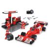 COGO® 3401 | legó-kompatibilis autós építőjáték | 218 db építőkocka | Piros F1-es versenyautó