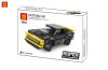 WANGE® 2884 | lego-kompatibilis építőjáték | 119 db építőkocka | Supercar fekete/sárga sportkocsi