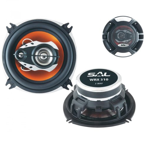 SAL Autó hangszóró-pár, 100mm, 3 utas, 4ohm, 140W