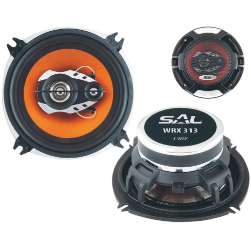 SAL Autó hangszóró-pár, 130mm, 3 utas, 4ohm, 180W