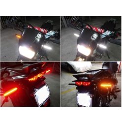 Ledes index motorra féklámpa funkcióval párban