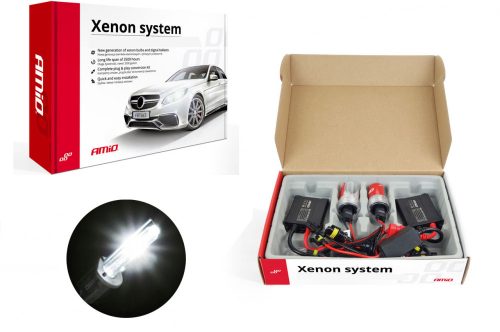 H8 xenon szett Canbus 6000K