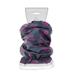 Jégkaparó mintás kesztyűvel