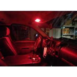 Szofita led 36mm Canbus hűtőbordás 2db piros