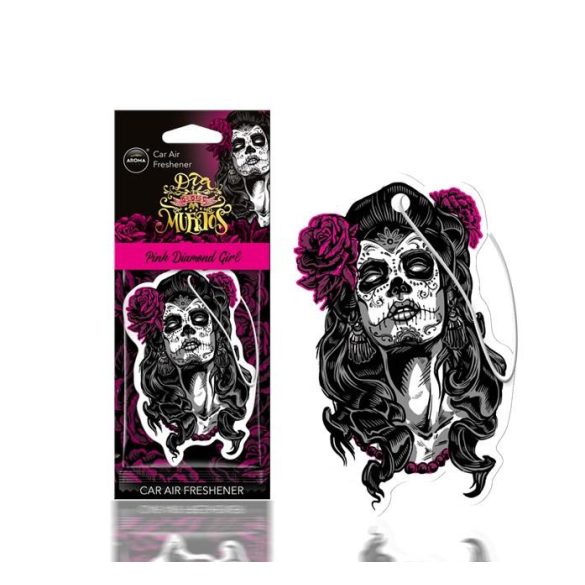 Autóillatosító Muertos Pink Diamond Girl