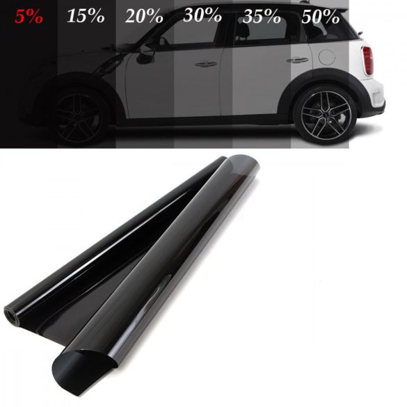 Autó ablak sötétítő fólia 15% 75x300cm