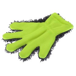 Autómosó kesztyű mikroszálas zöld