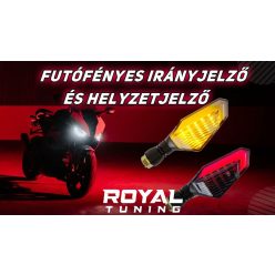 Ledes index motorra féklámpával párban