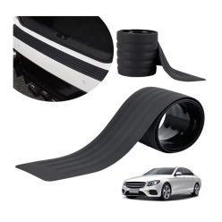   Gumis védő csík – lökhárító és csomagtérajtó védelmére, fekete PVC, 90 cm