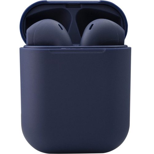 Bluetooth sztereó fülhallgató, v5.0, TWS, töltőtok, iNPods 12, matt, sötétkék